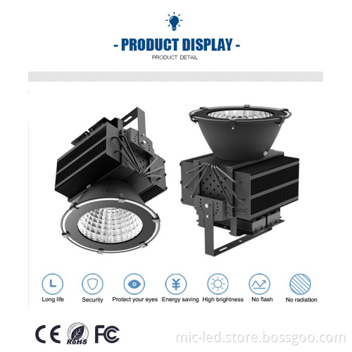 IP65 Waterproof LED Stadium Flood Lights 200w-1500w